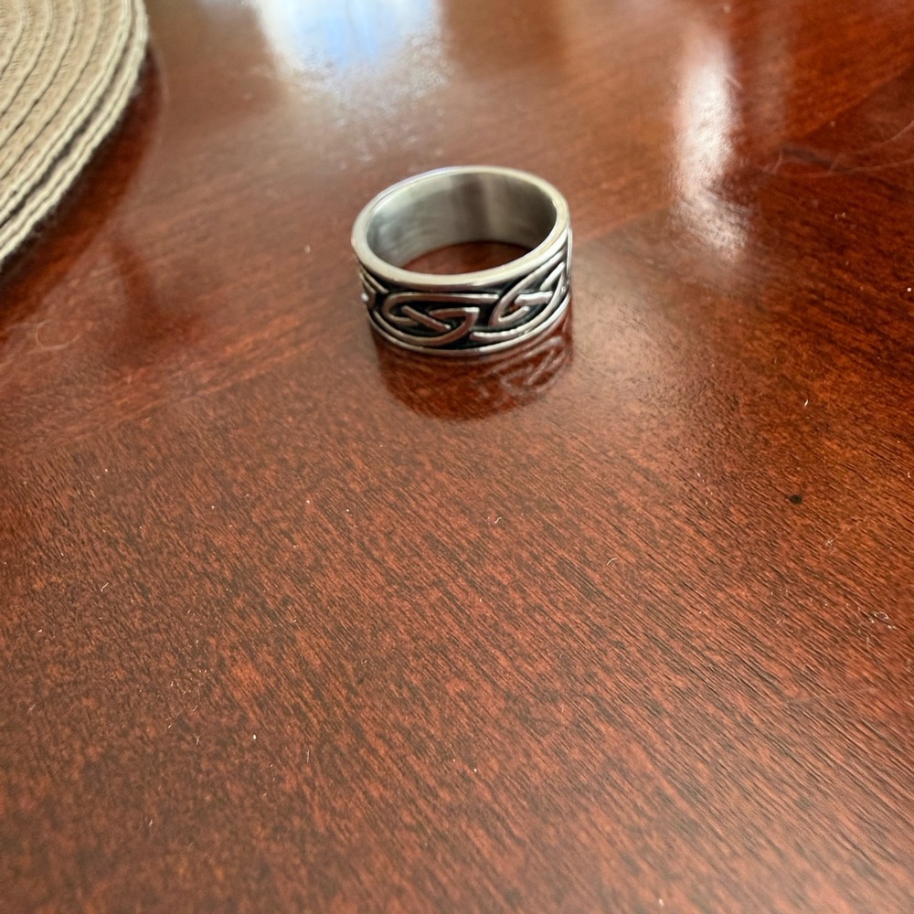 Stainless Steel Ring Size 8